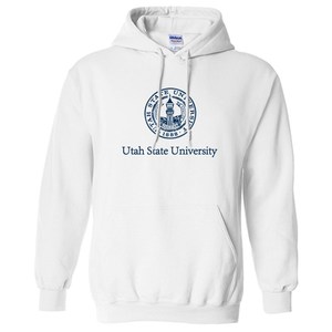 犹他州立大学卫衣USU套头卫衣套头秋冬季加绒加厚长袖班服校服t