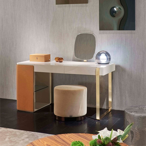 迪洛家具梳妆台轻奢极简dressingtable实木意式梳妆台轻奢化妆台