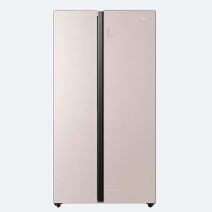 海尔331升法式四门电冰箱 对开一级双变频风冷无霜bcd-331wfcq居然