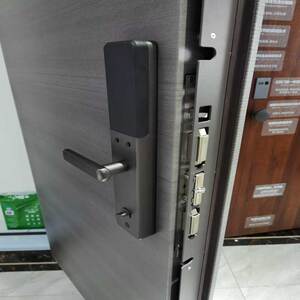 德盾德国专利防撬安全门防盗门进户门--康雅a门锁智能指纹识别