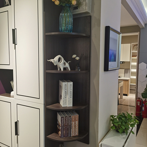 强力家具全屋定制角柜现代简约风格板式系列