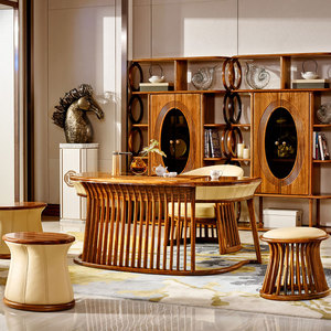 000人付款天猫圣华家具欧凡驰系列茶台居然之家官方旗舰店2800.