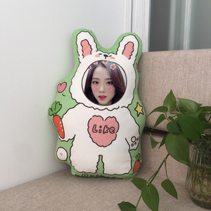 人形抱枕ddiy定制lisa金智秀照片公仔男朋友靠枕杨紫一博卡通玩偶