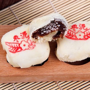 天津特产枣泥卷糕点点心小吃零食散装包邮酥饼老式传统酥饼白皮