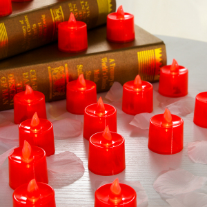结婚铜火炉代替火焰LED电子蜡烛生日派对求婚装饰DIY造型布置蜡烛