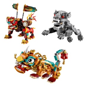 乐高 lego 杀肉 70617 80106 80021 净石狮子 不含人仔 全新正品