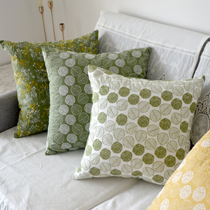 001人付款天猫北欧风抱枕ins布艺纯棉网红粉色灰色清新小靠枕韩式家居