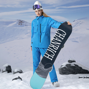 锐岩滑雪服套装男女同款防水耐磨加厚冬季户外单双板滑雪衣裤装备