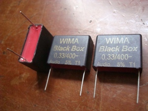 德国WIMA Black Box 400V 0.33UF 334 黑威马 Audio 音频无极电容
