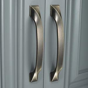 仿古实木橱柜门把手 新中式柜门拉手现代简约抽屉衣柜子把手古铜