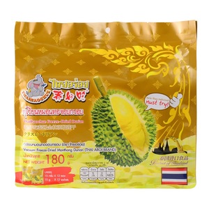 山姆会员超市代购进口零食水果干泰国泰好吃金枕头榴莲干整袋180g
