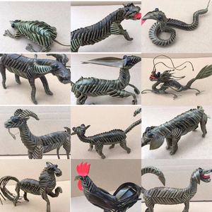 12生肖套装棕编动物长沙特产伴手礼非遗手工国艺草编十二生肖昆虫