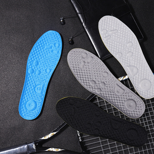 男士鞋垫男女按摩吸汗防臭运动减震超软久站除臭乳胶硅胶舒适冬季
