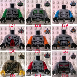 lego 乐高 身体 人仔 galaxy squad 银河战队 护卫队 973 981982