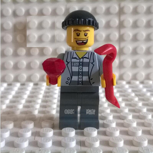 lego 乐高 城市 city 人仔 cty208 小偷 盗贼 强盗 4441 7498