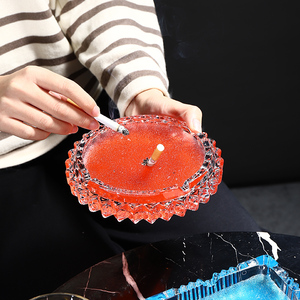 创意烟灰缸家用客厅创意个性潮流防灰飞灭烟沙网红收灰缸吸附烟