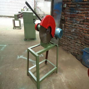 竹子裁断机 锯竹机 竹子锯断树木切断机子电动木料割断机原木加工