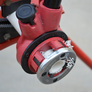 京工手动套丝机63型轻型管子绞板开牙机水管镀锌管绞丝器套丝扳手