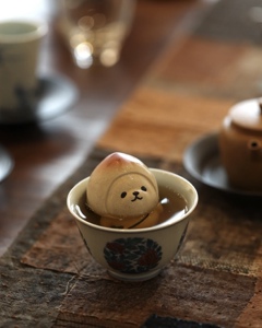 小懒匠赵永辉新作品紫砂茶宠桃墩墩