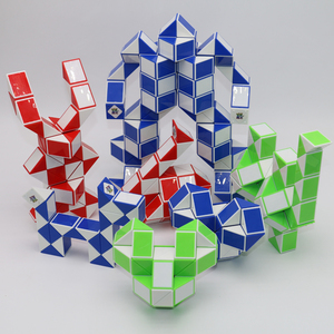 新乐新百变魔王魔尺24节/36/240套装盒成人儿童折弯变形益智玩具