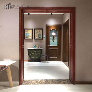 新中式客厅阳台门框双包套造型垭口过道门洞门框包边欧式实木烤漆
