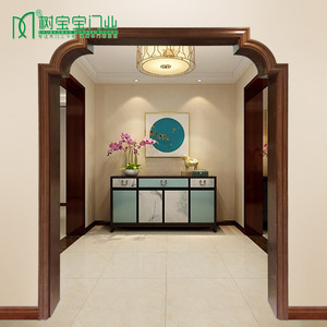 弧形门套拱形门套双包套门套包边客厅阳台过道造型垭口套实木烤漆