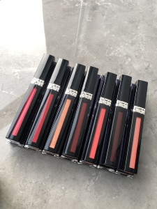 00瞬间移动工程sisi淘宝现货 dior迪奥烈焰蓝金锁色黑盖哑光唇釉100