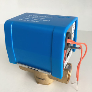 江森vlc2200电动二通阀中央空调风机盘管两通电磁阀dn20 6分爆款