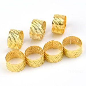 婚庆用品 结婚顶针箍 金属铜顶针线活戒指 十字绣diy手工