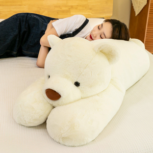 北极熊毛绒玩具趴趴熊抱枕玩偶抱抱熊大号抱着睡觉送女生生日礼物