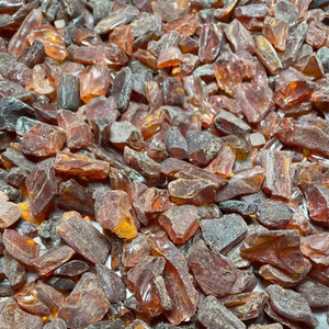 纯天然琥珀蜜蜡原石原矿大块全皮手串吊坠项链女单珠练手虫珀毛料