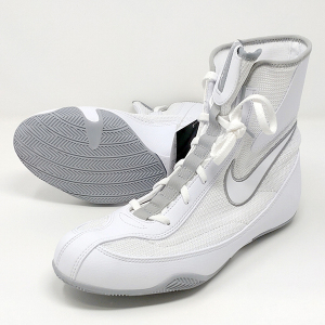 日本代购 nike耐克 machomai 透气舒适男子拳击鞋白色 321819-110