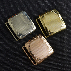 阿美咔叽 经典复古绅士合页扣 铜做旧合叶皮带扣 手工diy腰带配件