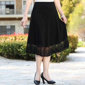 妈妈裙子夏60冰丝