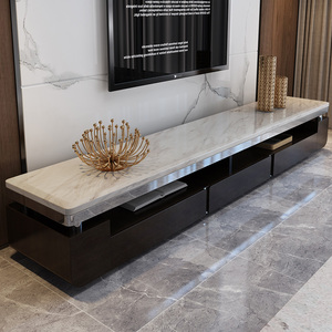 北欧大理石台面电视柜