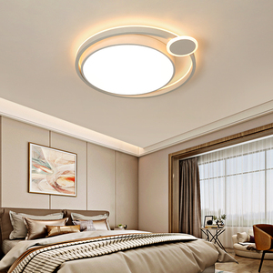 创意卧室灯led圆形吸顶灯客厅灯简约现代大气家用房间灯书房灯具
