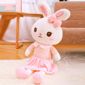 兔子毛绒玩具小白兔玩偶布娃娃可爱儿童女陪睡觉公仔床上抱枕女孩