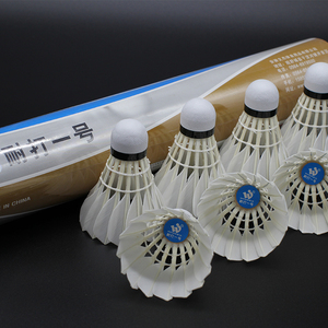 耐打1号多球训练羽毛球wenjie文杰室内室外俱乐部家庭用球12只装