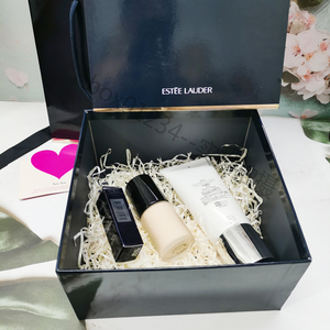 专柜雅诗兰黛护肤品礼盒空盒原生液精华液小棕瓶包装盒手提袋中号