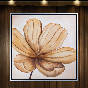 油画手绘乡村无框