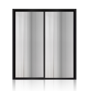 阳台推拉门极窄超白长虹三联动灰玻 双层玻璃客厅厨房武汉定制