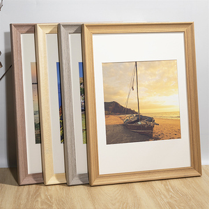 画框装裱挂墙实木大尺寸相框8k儿童a3拼图十字绣4k素描外框架定制