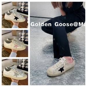 Golden Goose帆布鞋GGDB星星v star做旧小脏鞋男女款情侣休闲板鞋