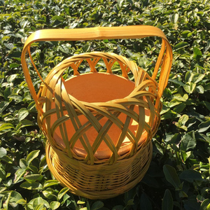 闽南特色工艺品竹编火笼 结婚专用竹火炉 取暖炉 暖手宝 火炭竹笼