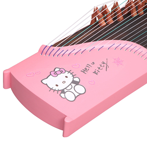 小古筝便携式迷小型21弦125古筝琴初学者入门儿童练手1米迷你半筝