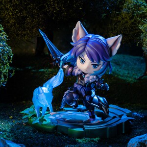 王者荣耀典藏系列李白千年之狐q版手办游戏周边模型道具pvc公仔