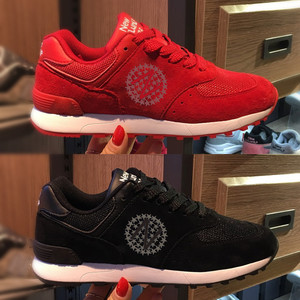 新百伦旗舰店官方男鞋2021秋季新款正品996女鞋红色运动鞋跑步鞋