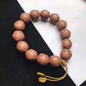 一图一物20mm五星上将菩提子手串手持异形凤眼龙眼菩提麒麟眼菩提