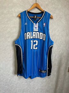 元年绝版 魔兽 霍华德 魔术队条纹薯条12号 刺绣款 sw 球迷版球衣