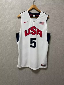 元年绝版 kd 杜兰特 usa美国梦之队 梦十伦敦 5号 球衣